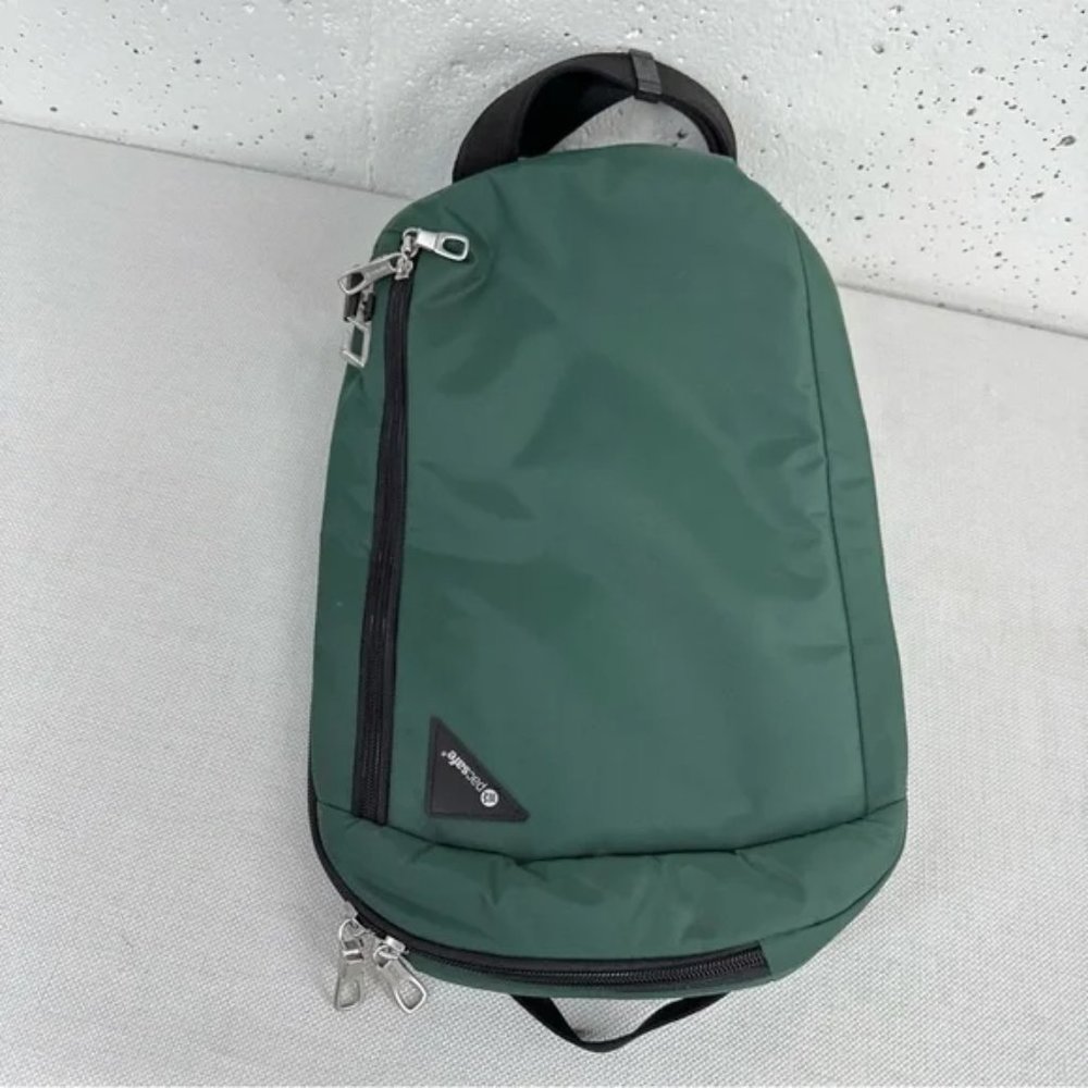 Pacsafe Vibe 325 ECONYL Green RFID Sling Pack